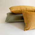 Mustard Yellow Velvet Pillow Collection - Studio Pillows