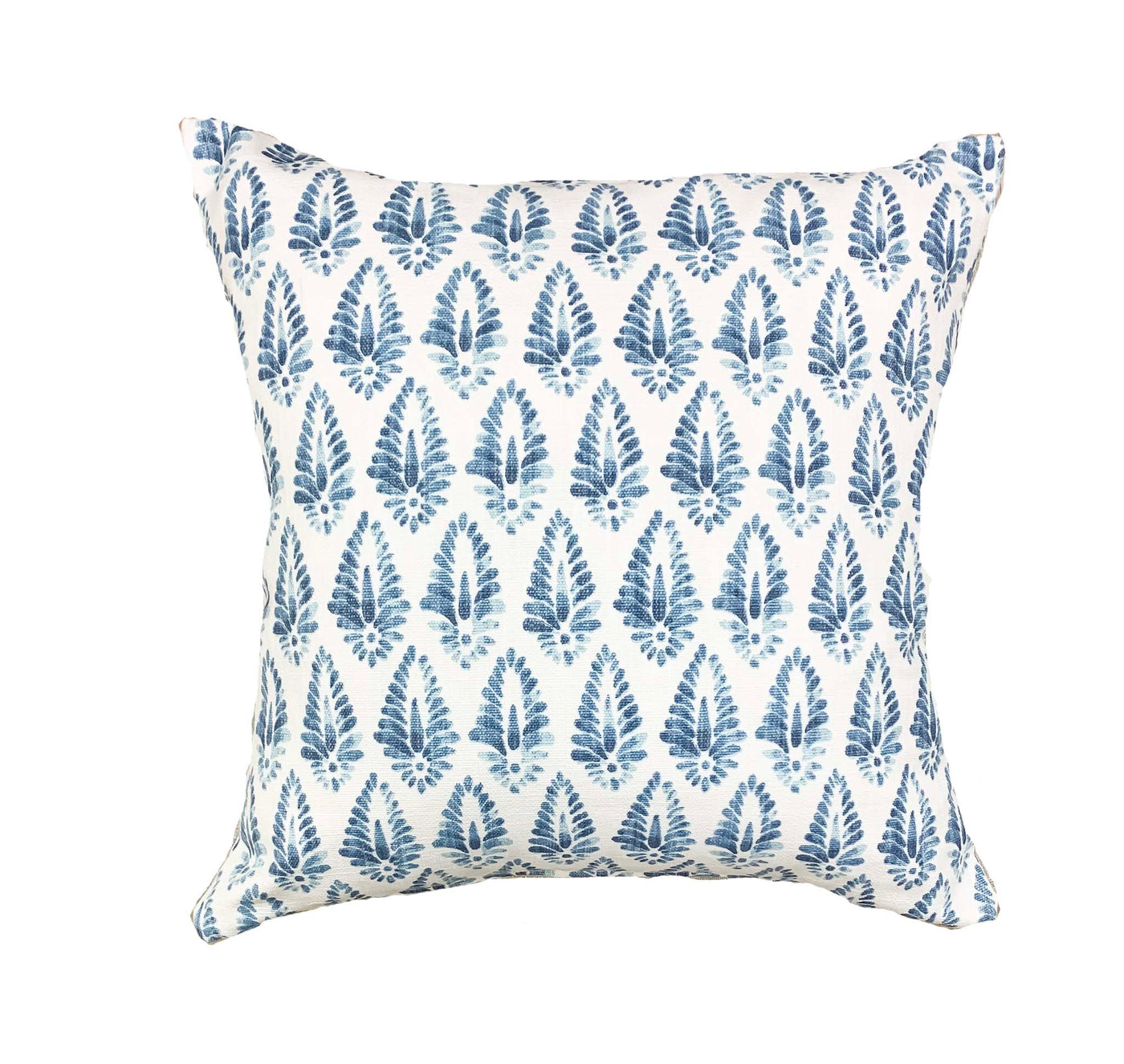 Relaxed elegant blue pillow - ADA - Studio Pillows